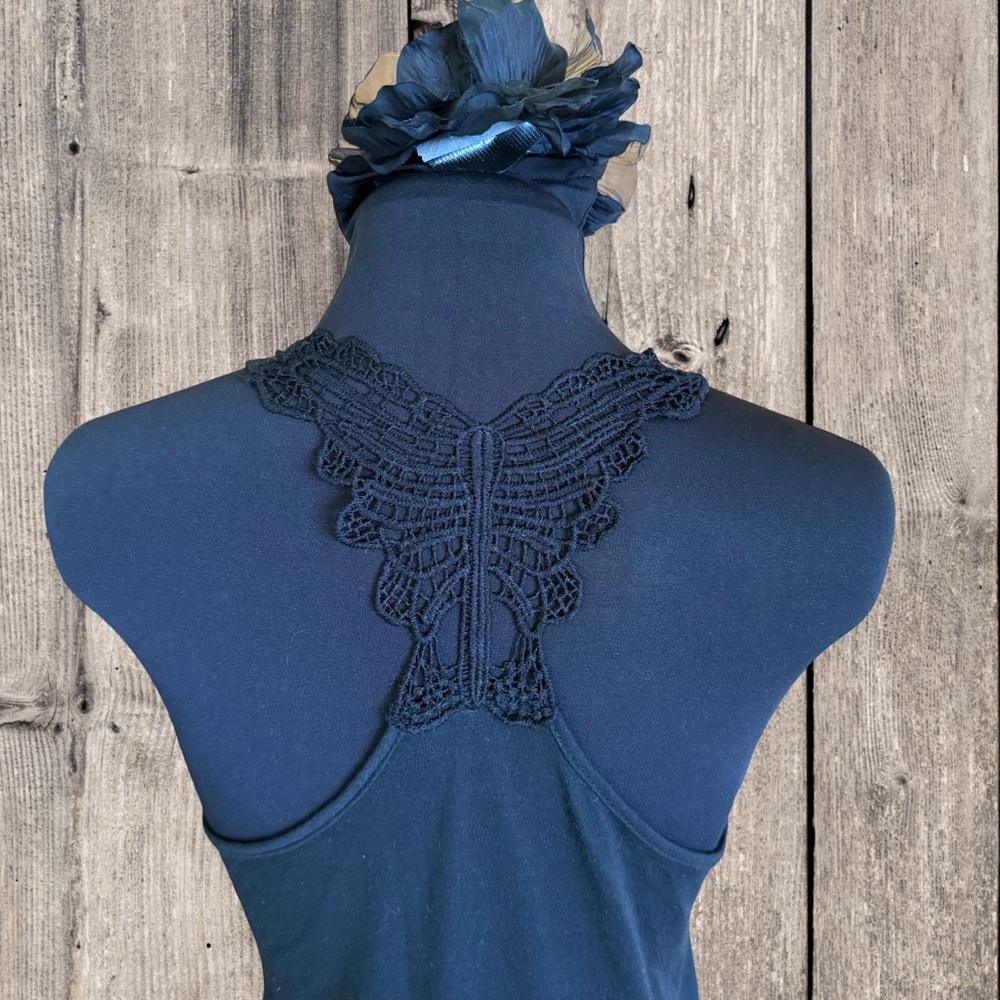 Dragon Print Racer Back Tank Top - Picture 7 of 8